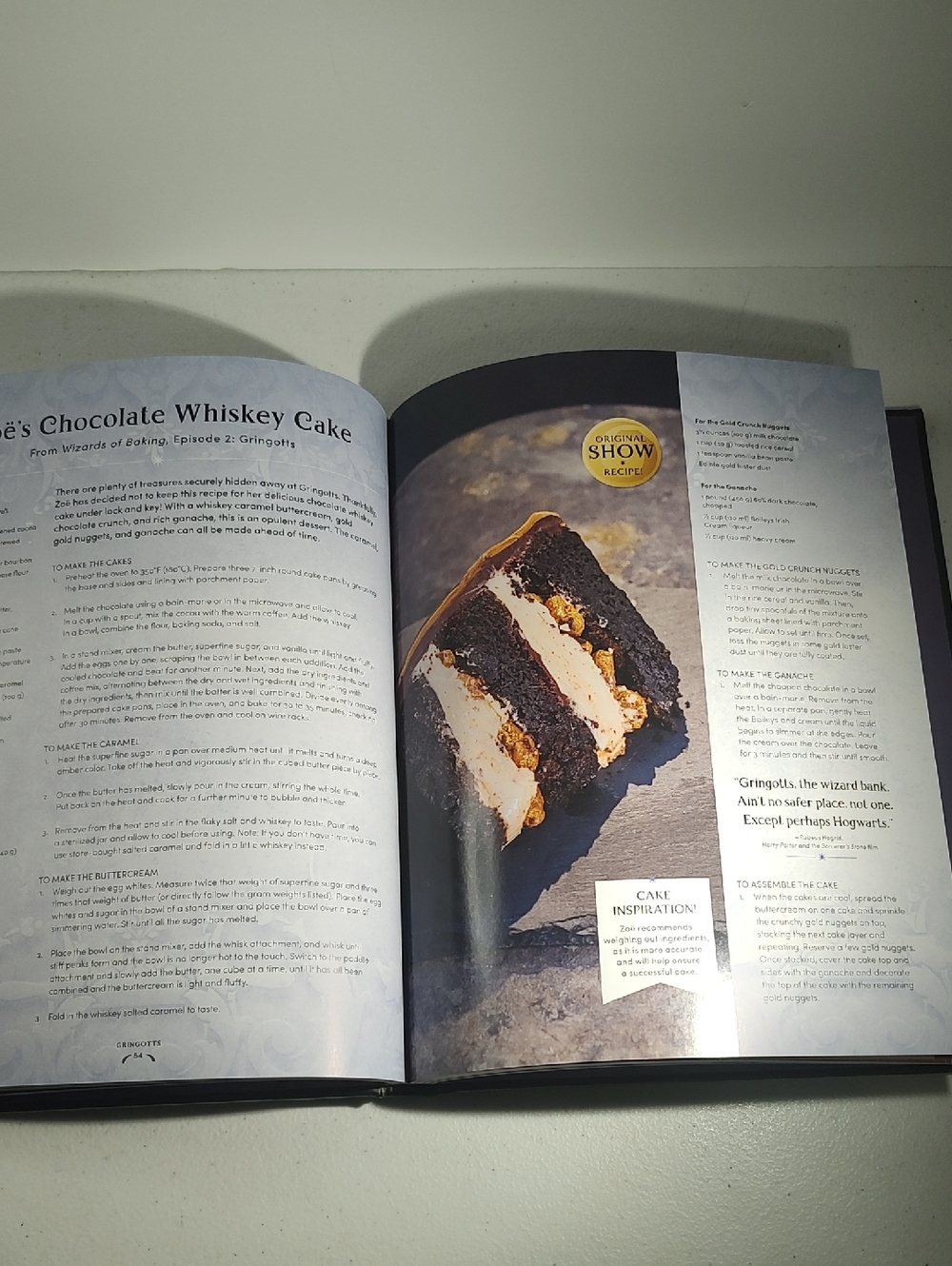 Harry Potter Wizards Of Baking Official Companion Guide ToTV Baking Competition - Picture 9 of 16